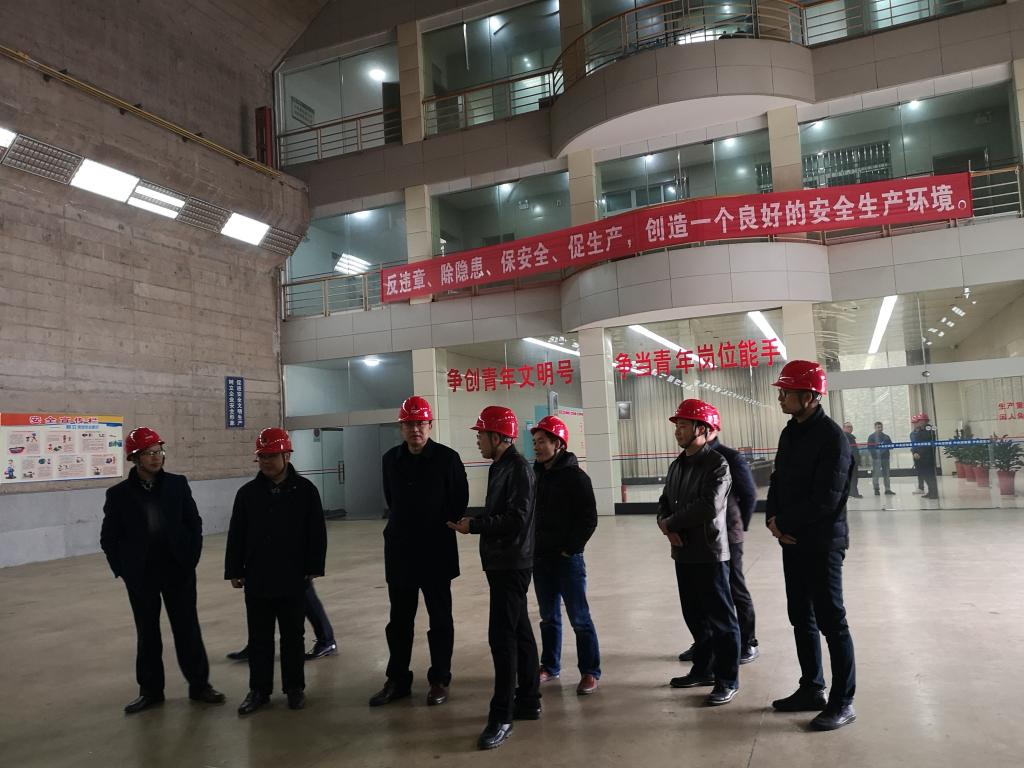 發(fā)展集團總經(jīng)理蘇德輝春節(jié)前調(diào)研指導(dǎo)株洲航電分公司安全生產(chǎn)工作