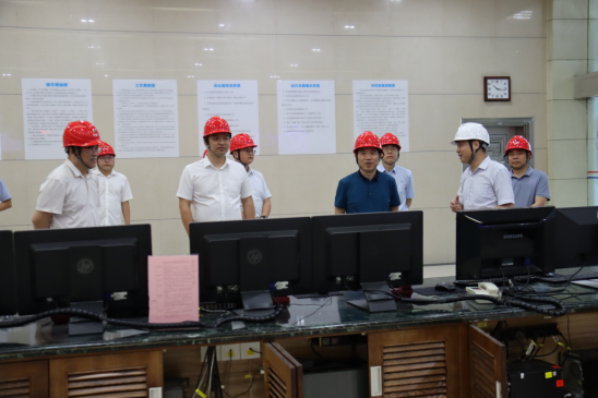湖南能源監管辦黨組成員、副專員劉志成帶隊督導檢查湖南發展株洲航電分公司安全生產工作